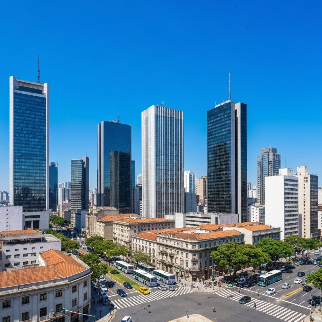 Brazil City Skyline